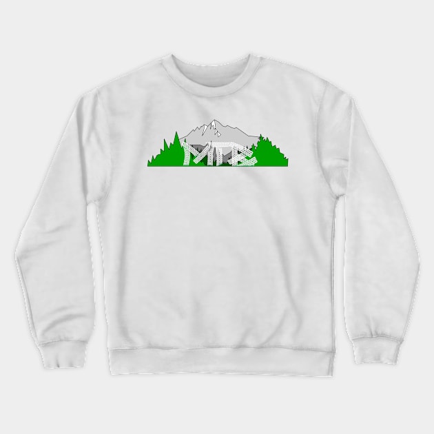 MTB Crewneck Sweatshirt by Bongonation